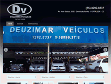 Tablet Screenshot of deuzimarveiculos.com.br